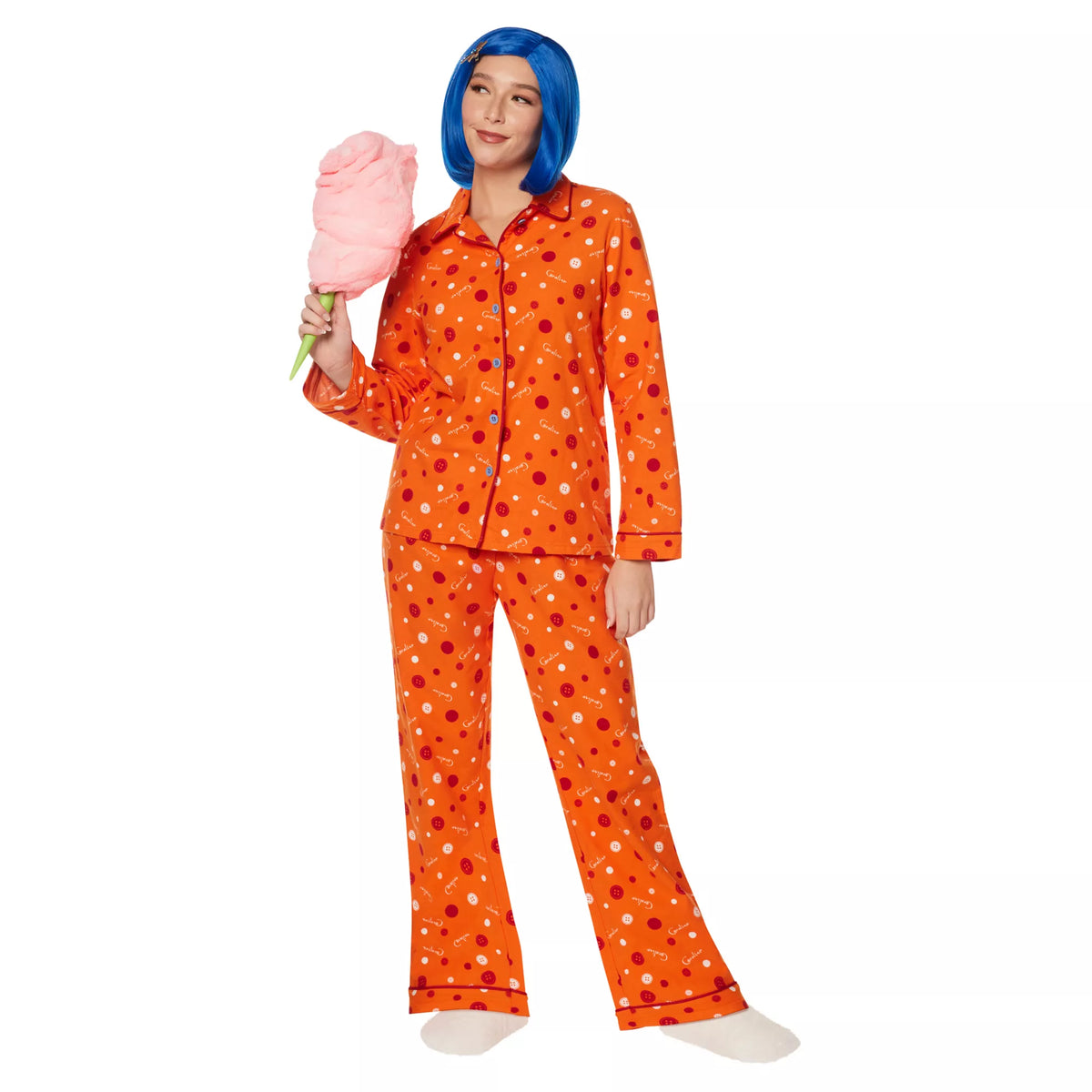 Adult Coraline Pajama Costume