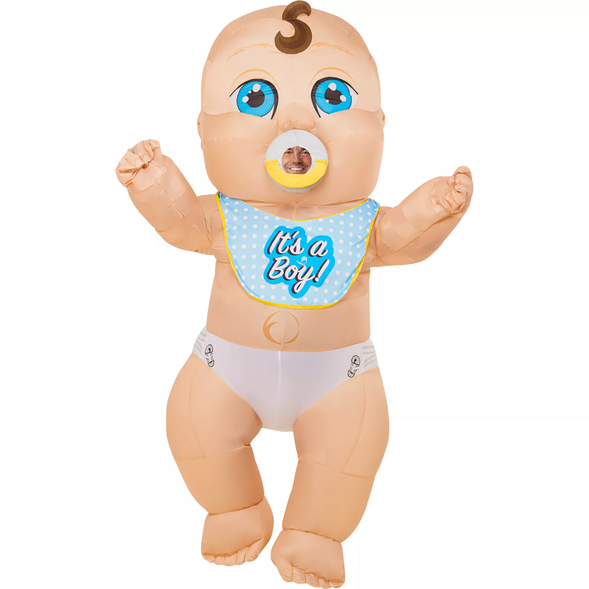 Adult Baby Inflatable Costume