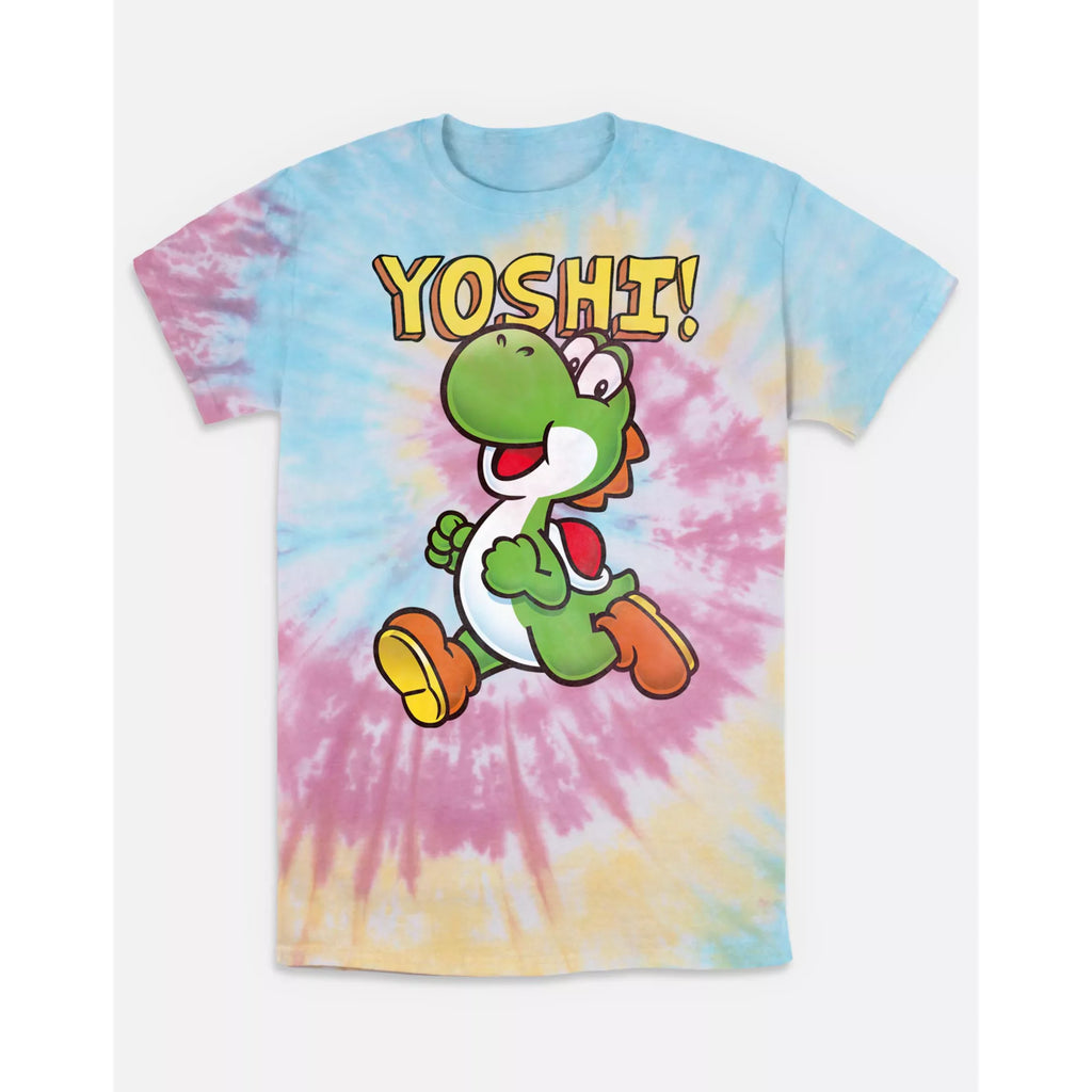 Tie Dye Yoshi T Shirt - Super Mario Bros.