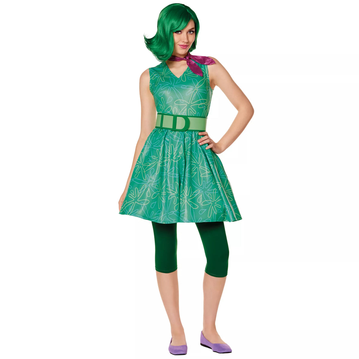 Adult Disgust Costume - Inside Out 2