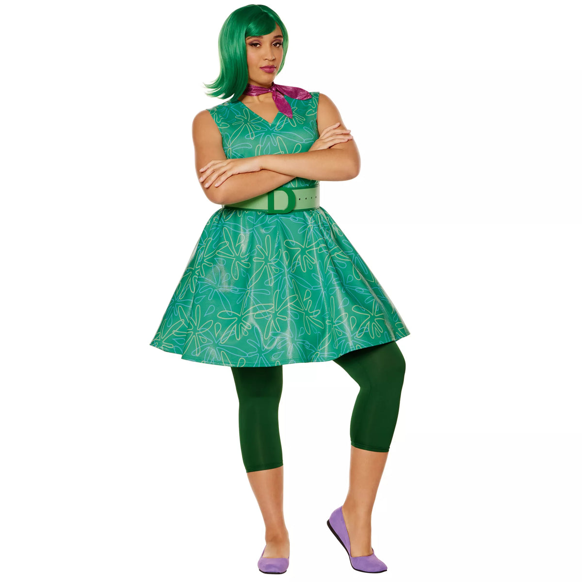 Adult Disgust Costume - Inside Out 2