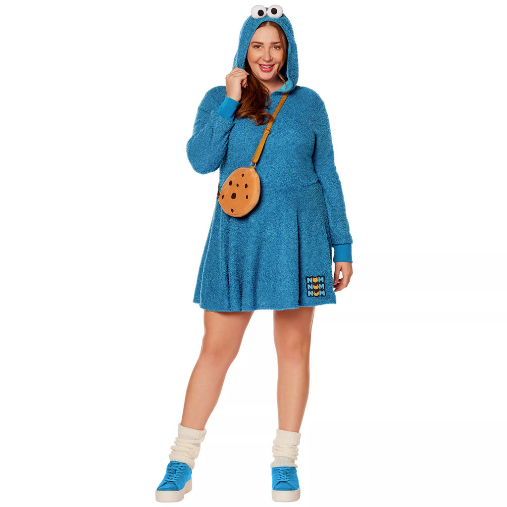 Adult Cookie Monster Dress Costume - Sesame Street