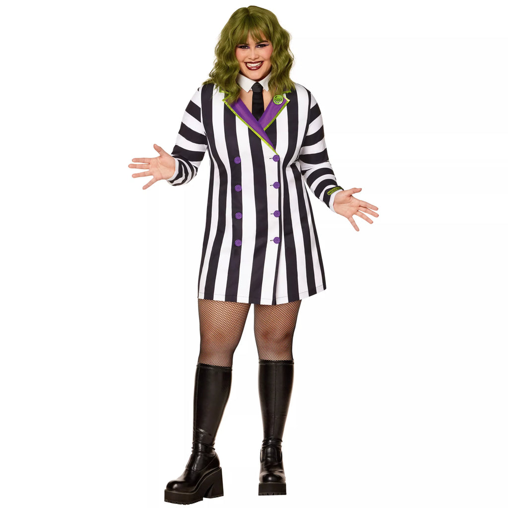 Adult Blazer Dress Costume - Beetlejuice