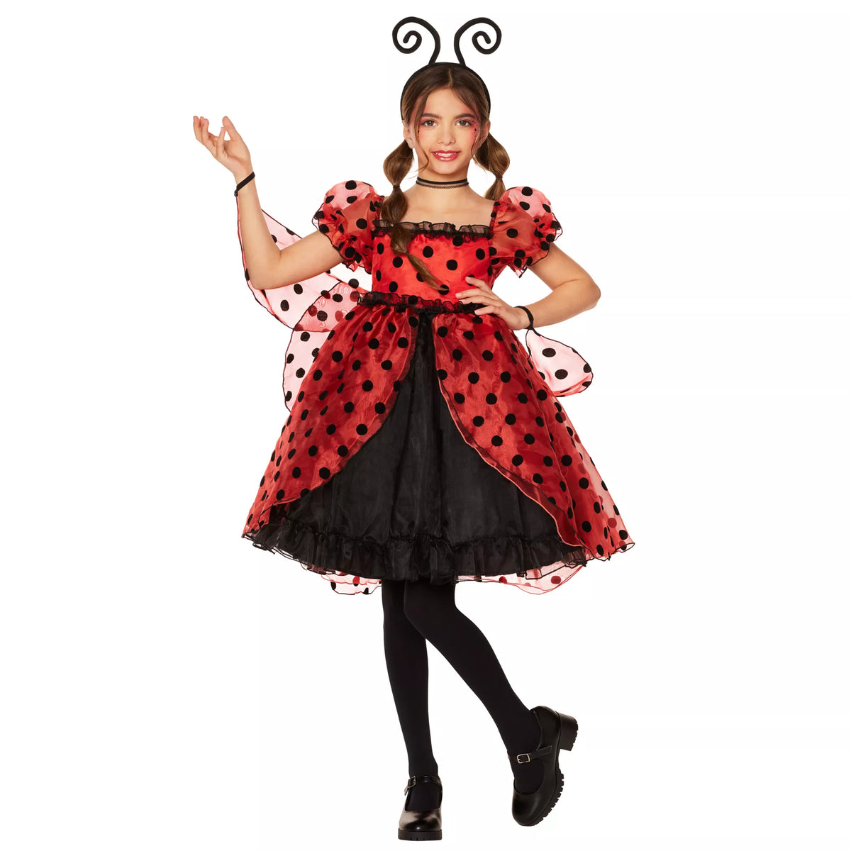 Kids Ladybug Dress Costume