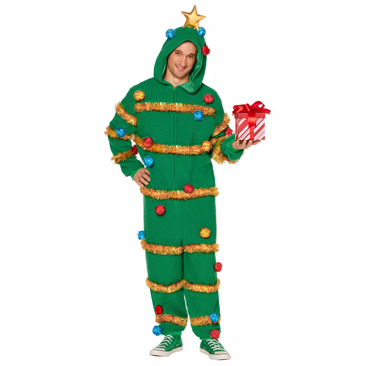 Adult Christmas Tree Jumpsuit