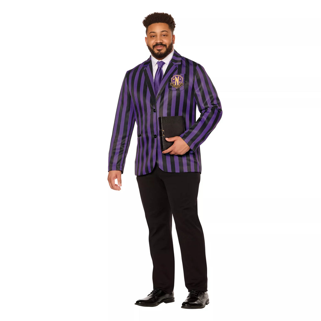 Adult Nevermore Academy Jacket Costume - Wednesday