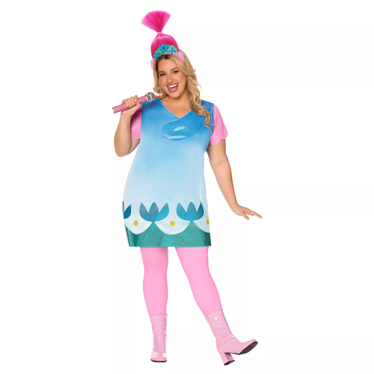 Adult Poppy Troll Costume -  Trolls